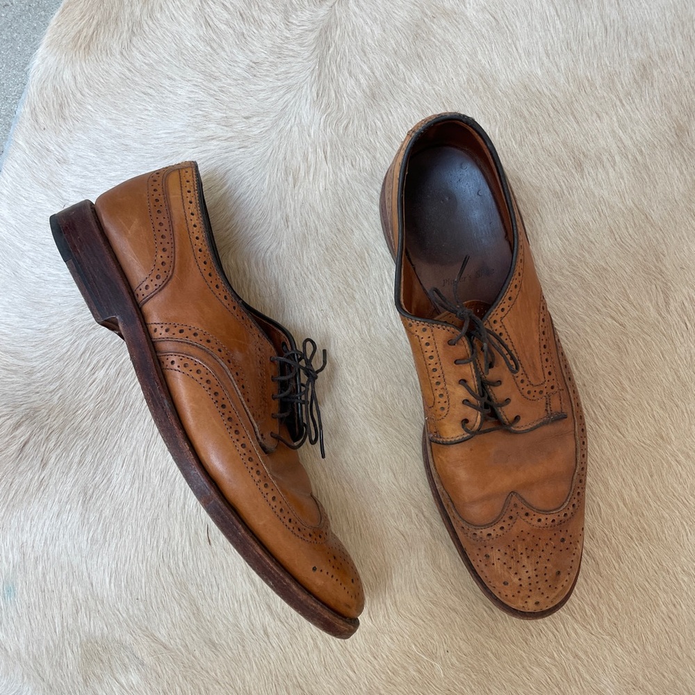 Classic Brown Leather Men's Brogues